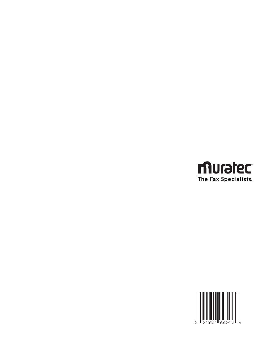 Muratec f-65 quick reference guide | Muratec F-65 User Manual | Page 2 / 114