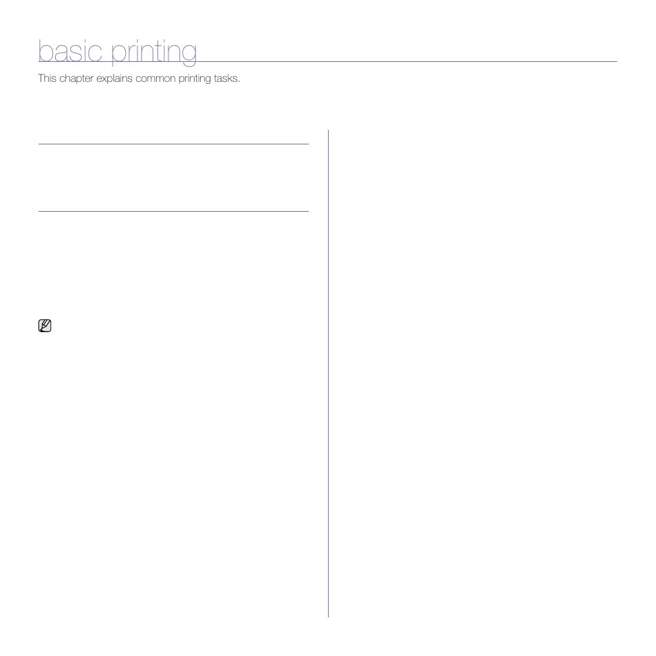 Basic printing, Printing a document, Canceling a print job | Muratec M F X - 5 5 5 5 User Manual | Page 57 / 122