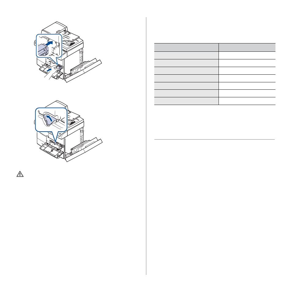 Maintenance parts, Managing your machine from the website, To access syncthru™ web service | Muratec M F X - 5 5 5 5 User Manual | Page 86 / 122