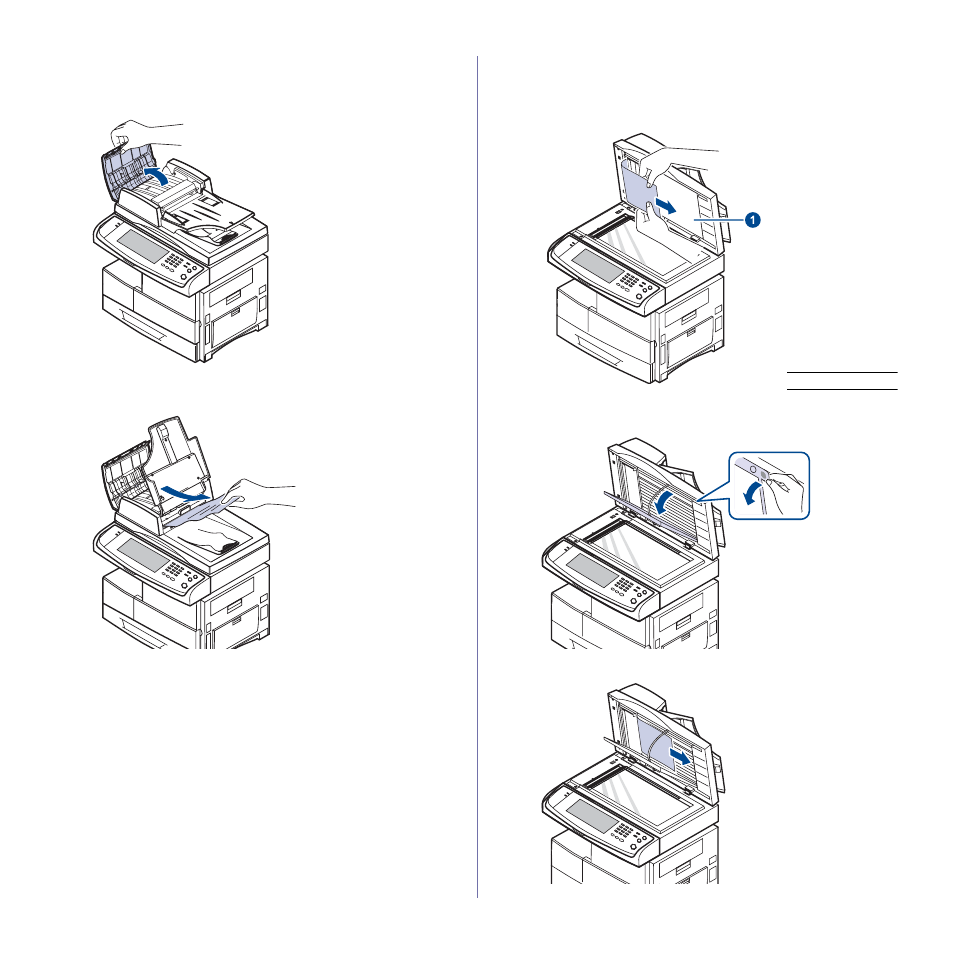 Misfeed of exiting paper, Roller misfeed | Muratec M F X - 5 5 5 5 User Manual | Page 88 / 122