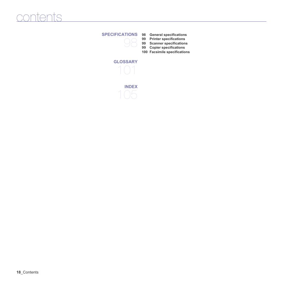 Muratec Multi Functional Printer MFX-C2500 User Manual | Page 18 / 160