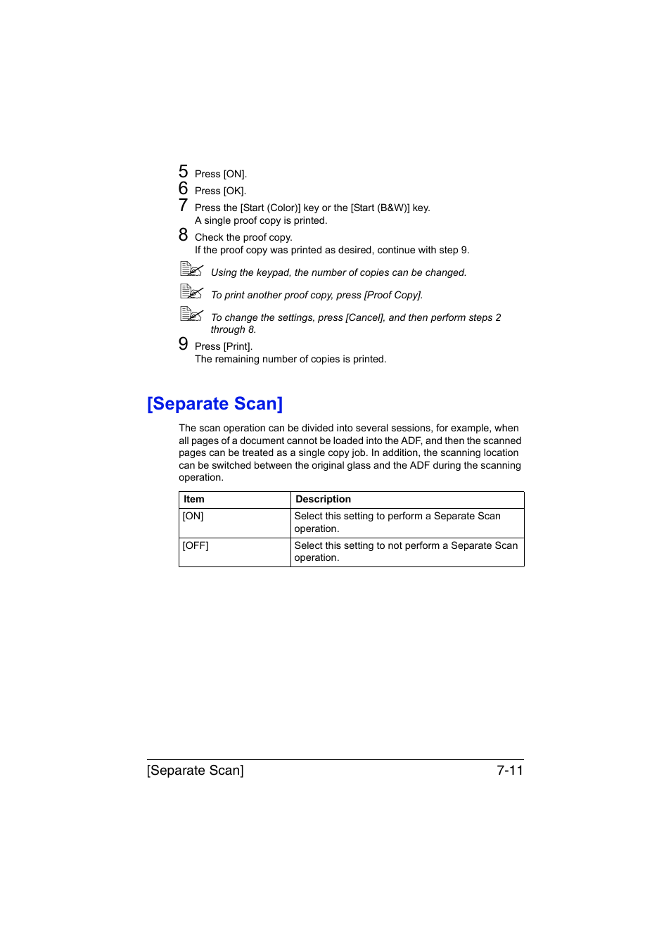 Separate scan, Separate scan] -11 | Muratec Printer/Copier/Scanner MFX-C3035 User Manual | Page 192 / 392