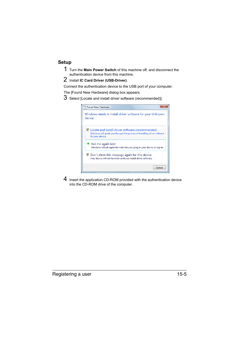 Setup, Setup -5 | Muratec Printer/Copier/Scanner MFX-C3035 User Manual | Page 364 / 392