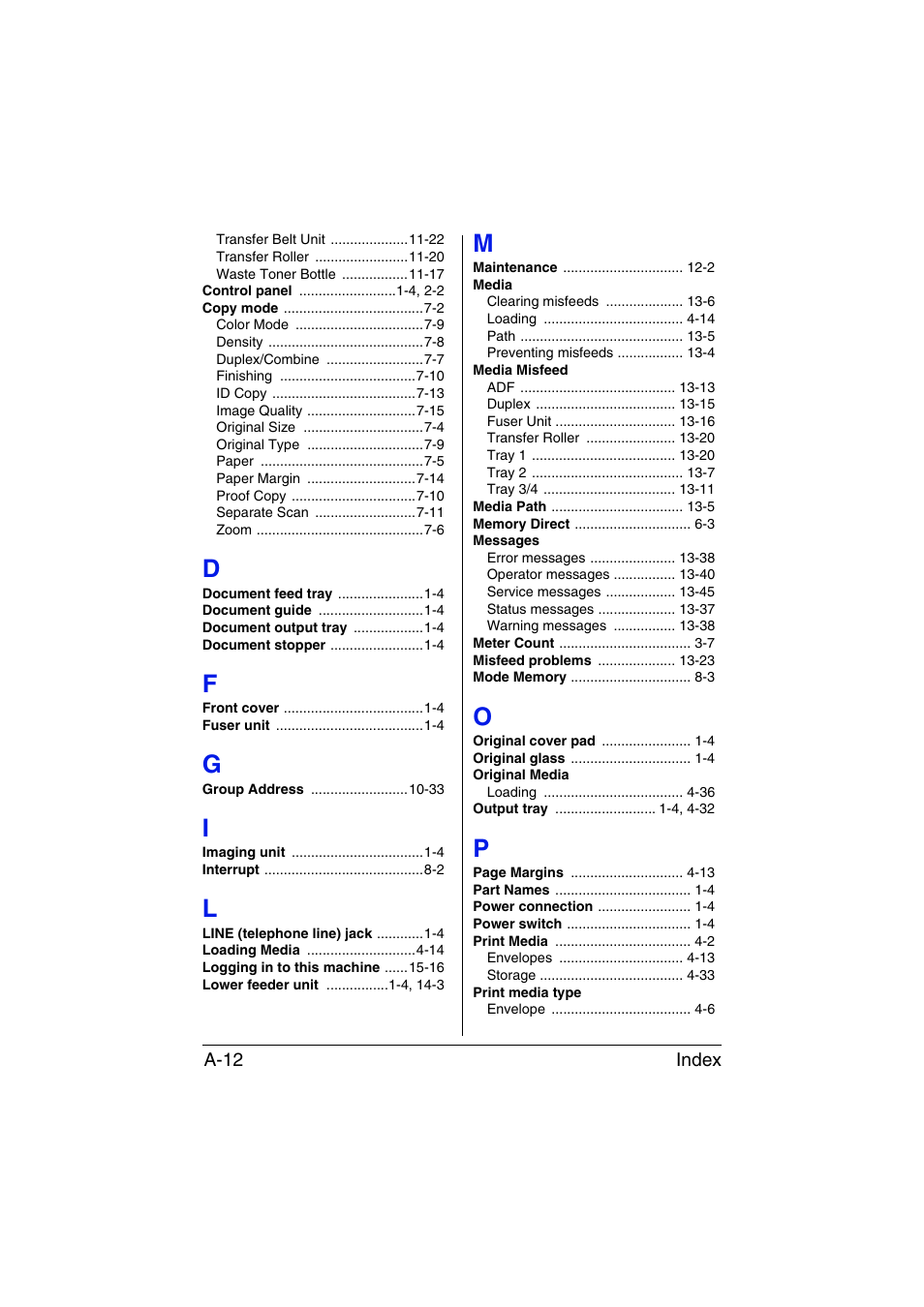 Muratec Printer/Copier/Scanner MFX-C3035 User Manual | Page 389 / 392