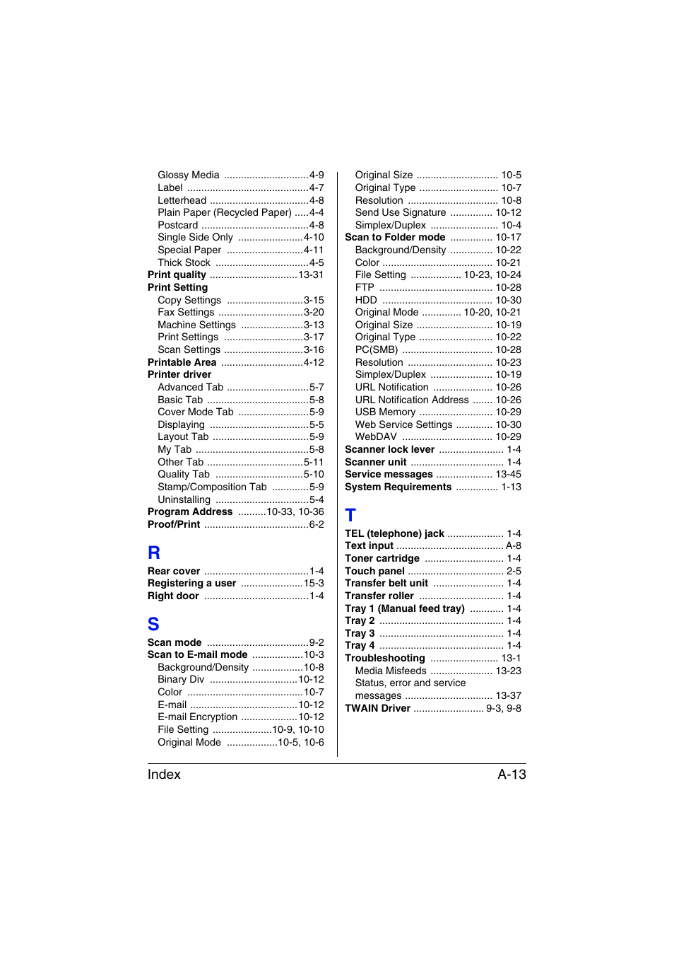 Muratec Printer/Copier/Scanner MFX-C3035 User Manual | Page 390 / 392