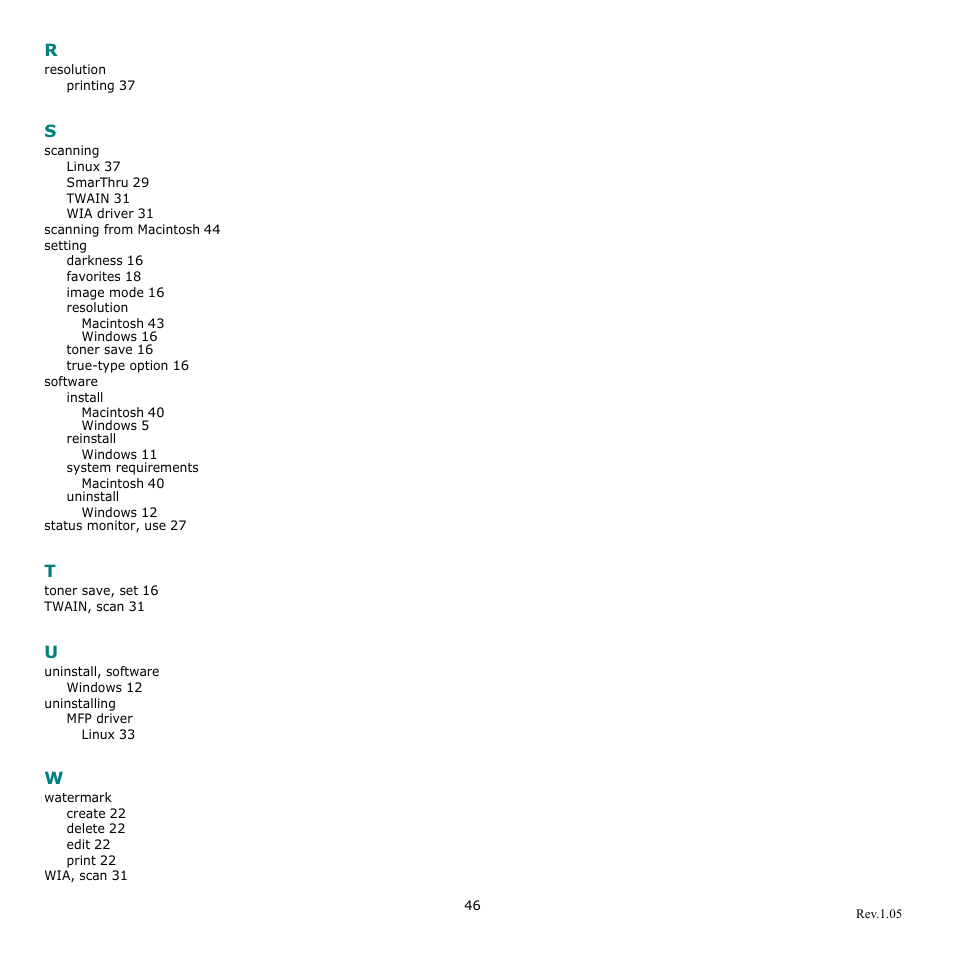 Muratec MFX-3050 User Manual | Page 142 / 142