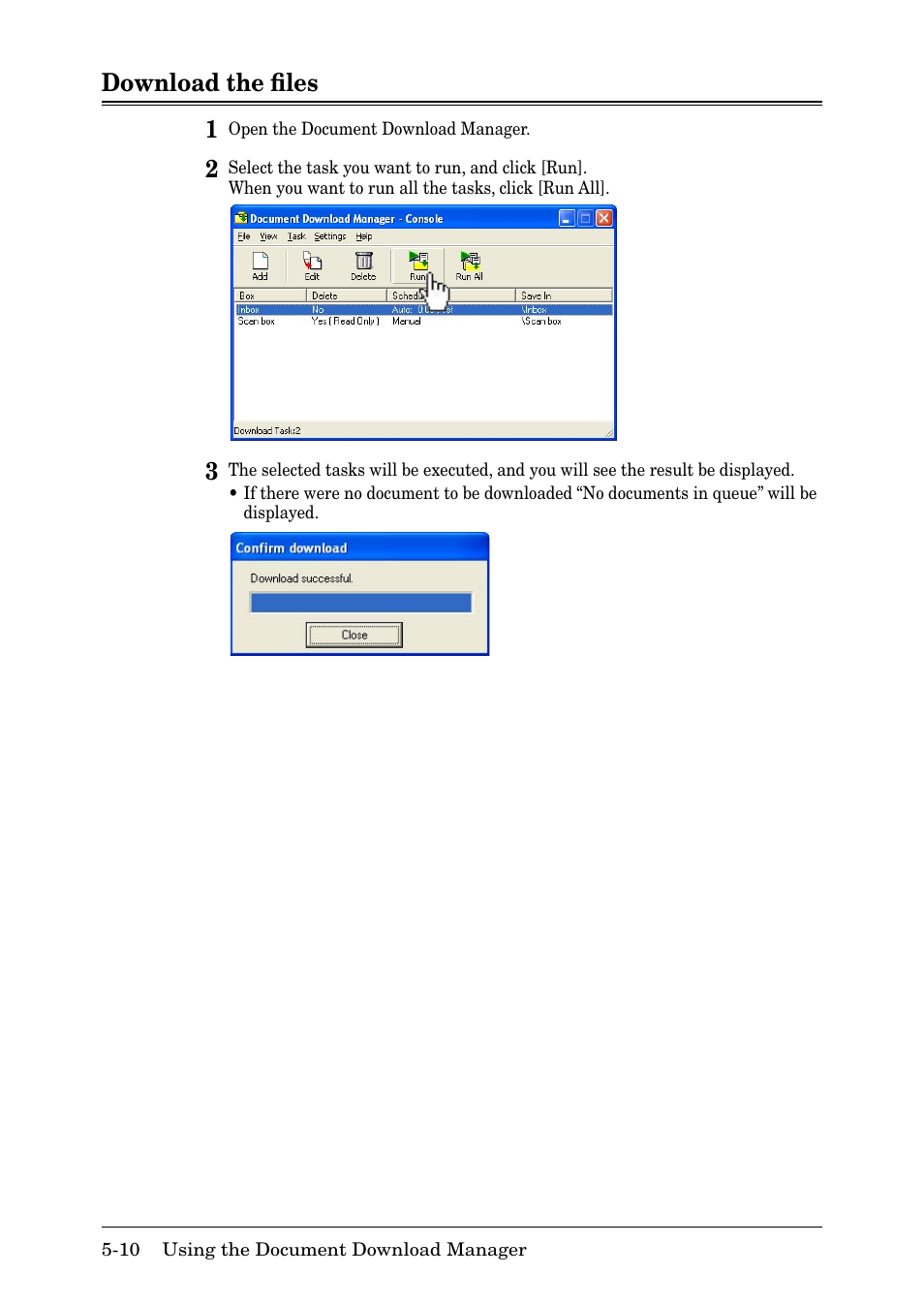 Download the files, Download the ﬁles -10, Download the ﬁles | Muratec MFX-2030 User Manual | Page 166 / 189