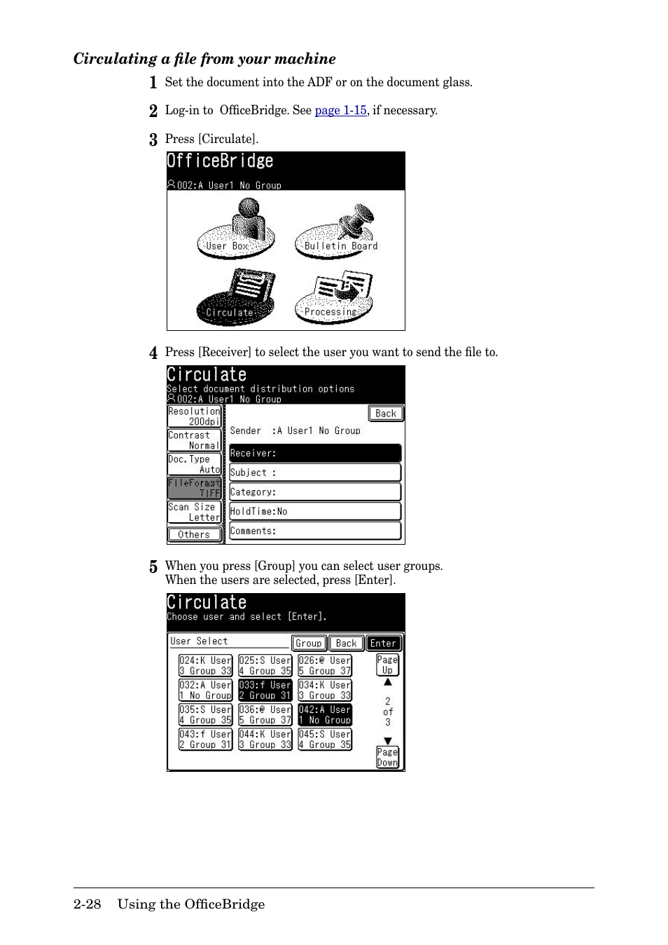 Muratec MFX-2030 User Manual | Page 55 / 189