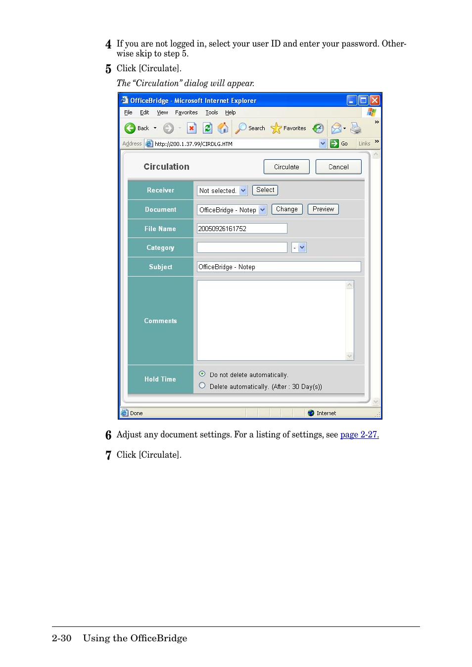 Muratec MFX-2030 User Manual | Page 57 / 189