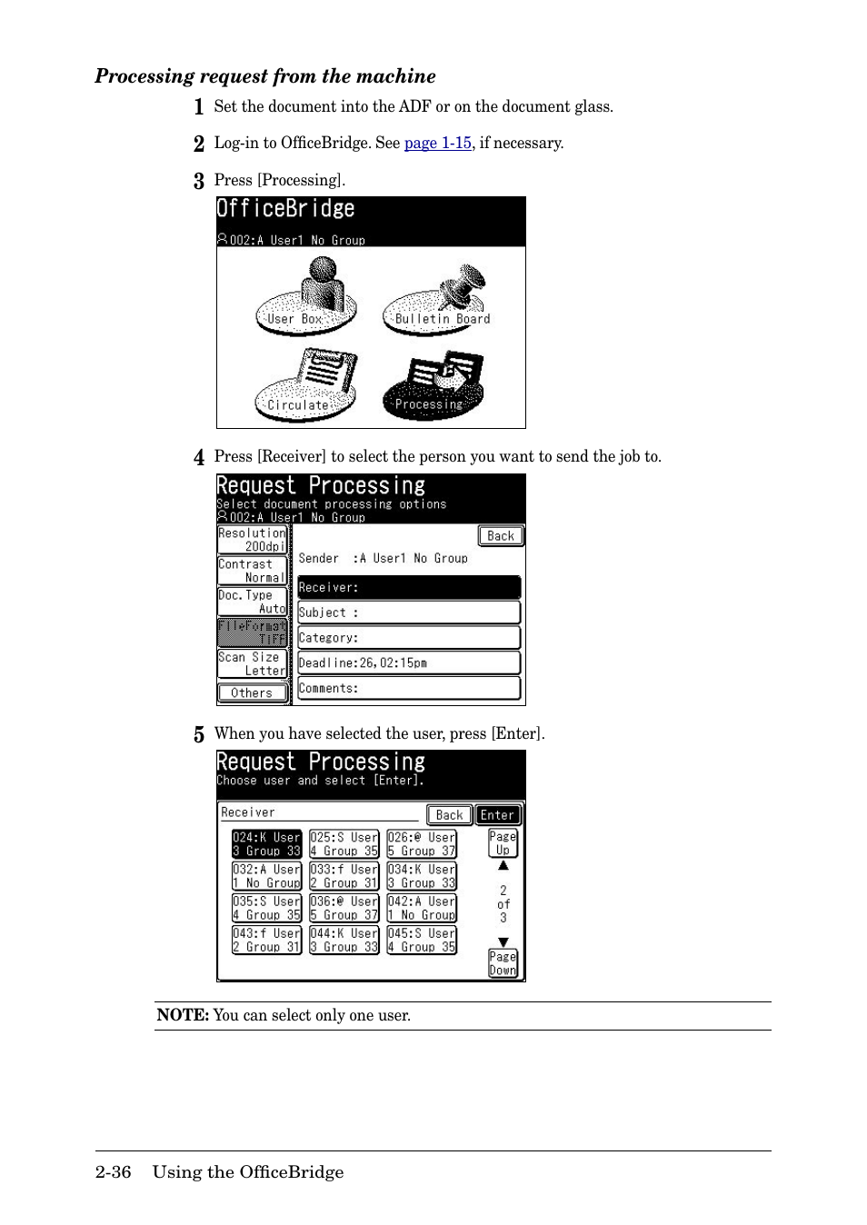 Muratec MFX-2030 User Manual | Page 63 / 189