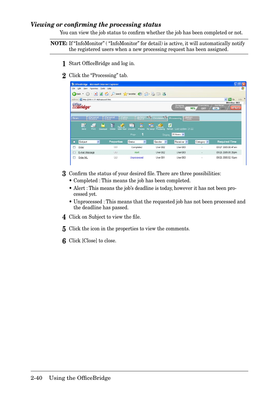 Muratec MFX-2030 User Manual | Page 67 / 189