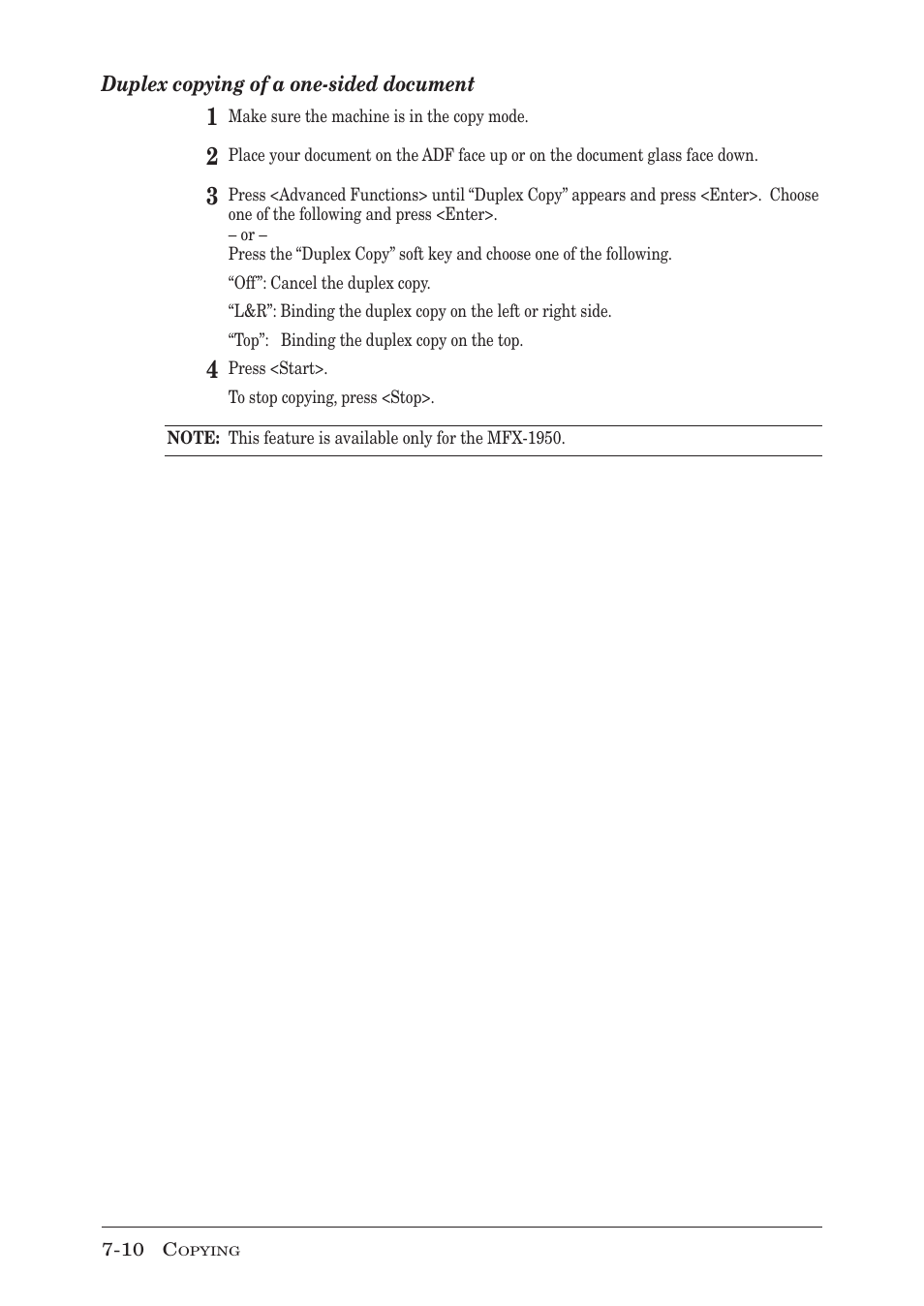 Muratec MFX-1950 User Manual | Page 126 / 198
