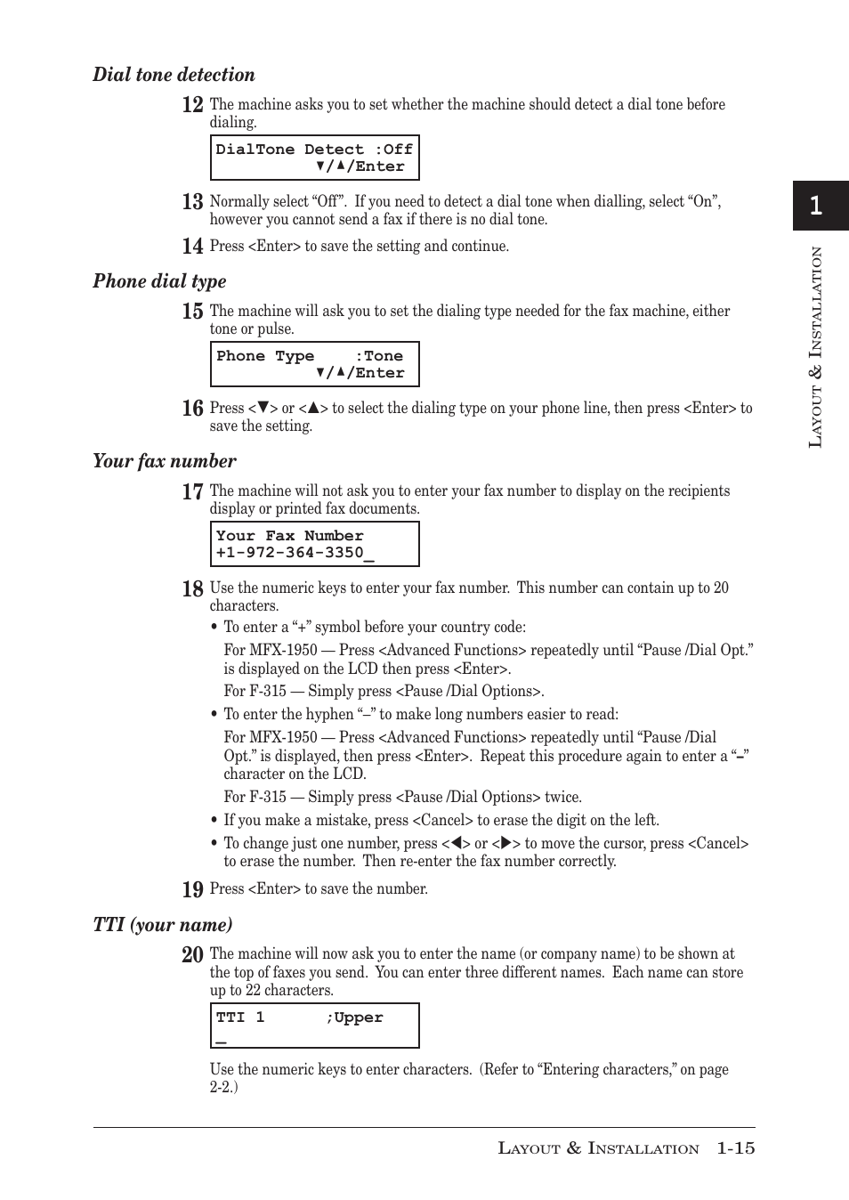 Muratec MFX-1950 User Manual | Page 35 / 198