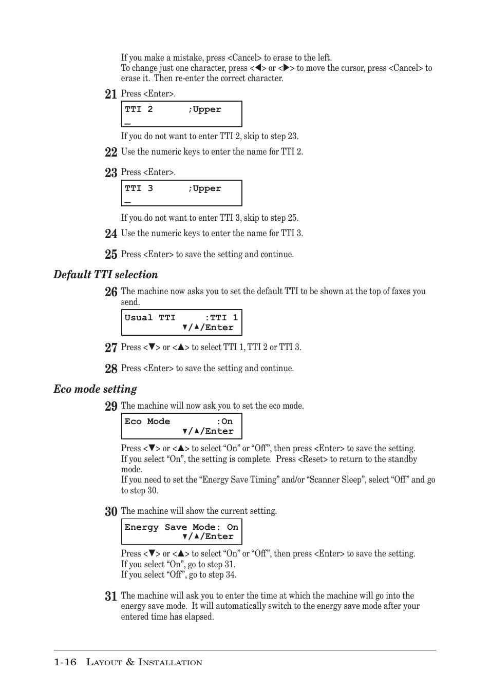 Muratec MFX-1950 User Manual | Page 36 / 198