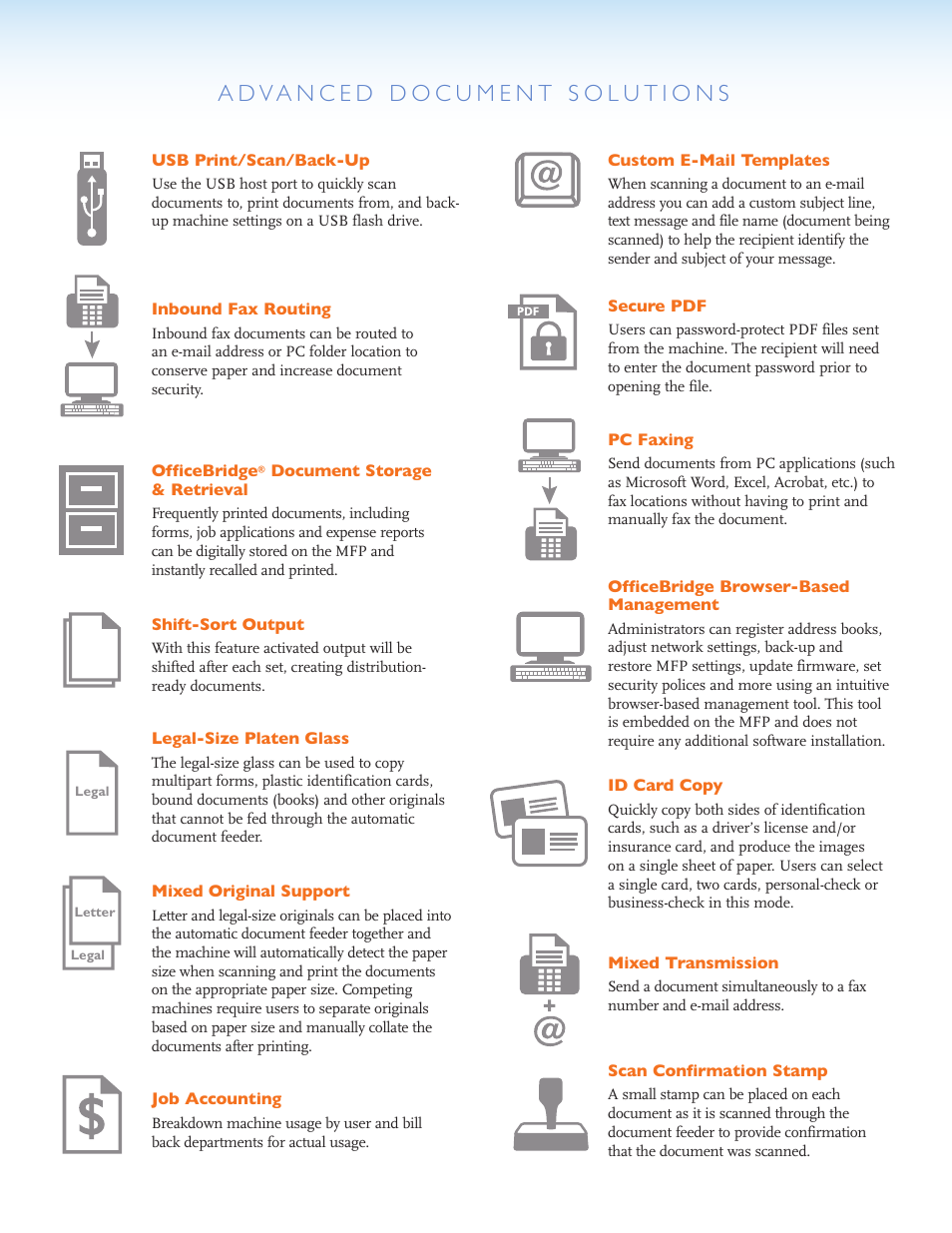 Muratec BUSINESS-CLASS DOCUMENT SOLUTIONS MFX-2590 User Manual | Page 4 / 6