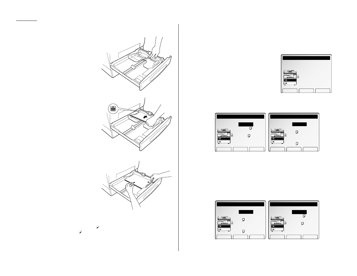 Loading paper, Paper size and type input | Muratec Fax Machine User Manual | Page 10 / 187