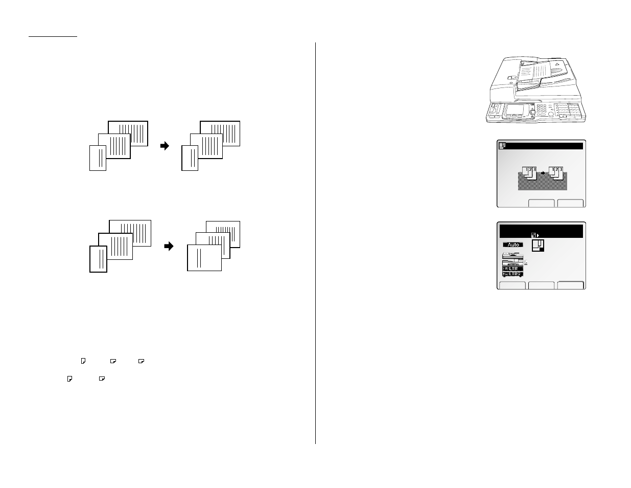 Mixed length copy | Muratec Fax Machine User Manual | Page 38 / 187