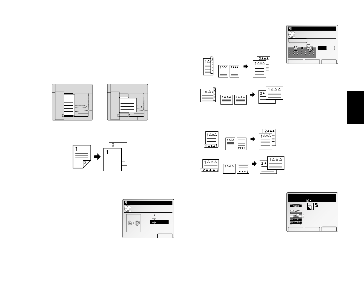 Duplexed copies, Making single copies from 2-sided documents | Muratec Fax Machine User Manual | Page 39 / 187