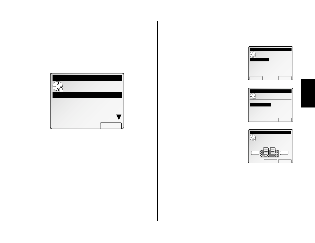 Accessing the default copy setting mode, A. erase border setting | Muratec Fax Machine User Manual | Page 45 / 187