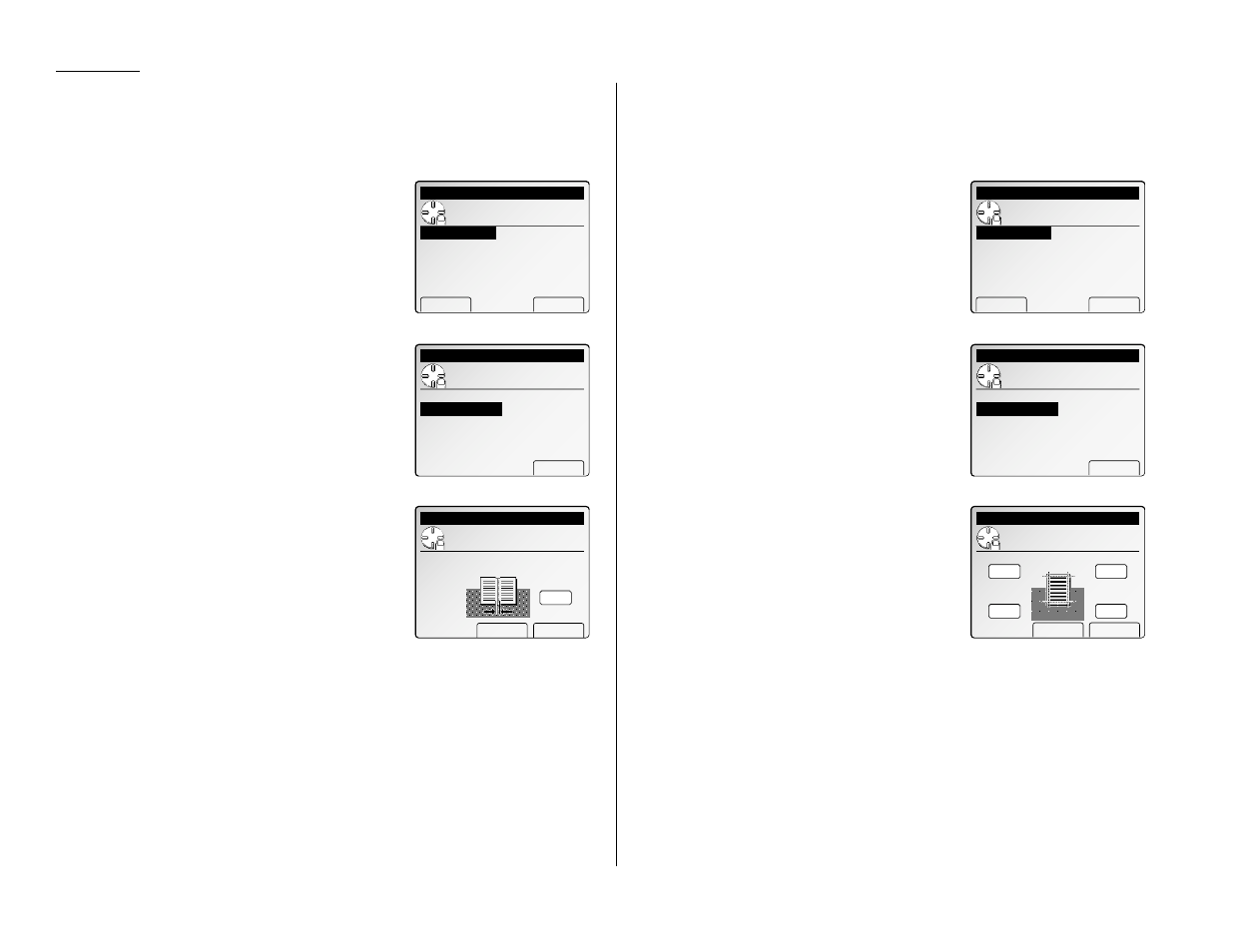 B. erasing center setting, C. binding margin setting | Muratec Fax Machine User Manual | Page 46 / 187