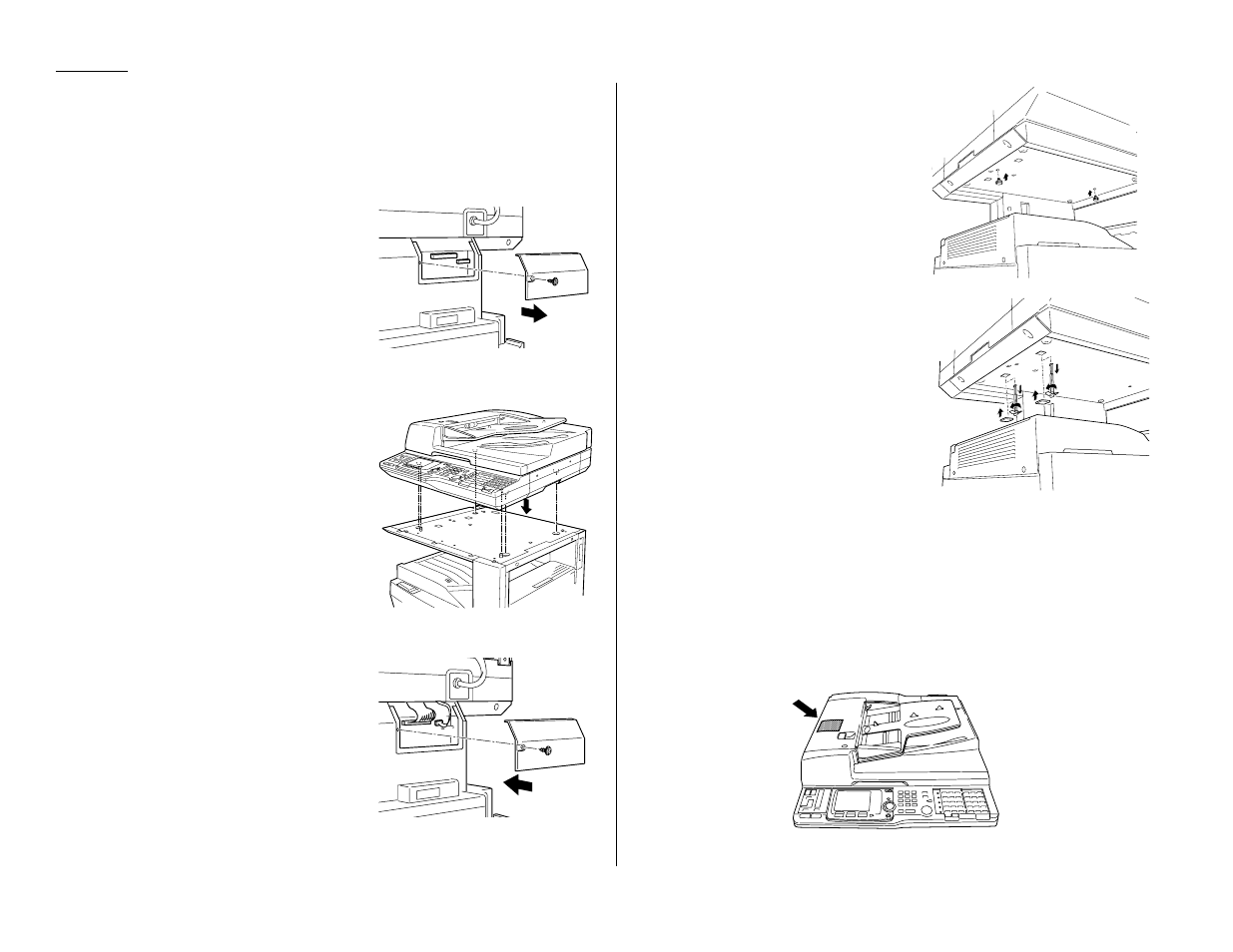 Joining scanner unit and printer unit | Muratec Fax Machine User Manual | Page 6 / 187