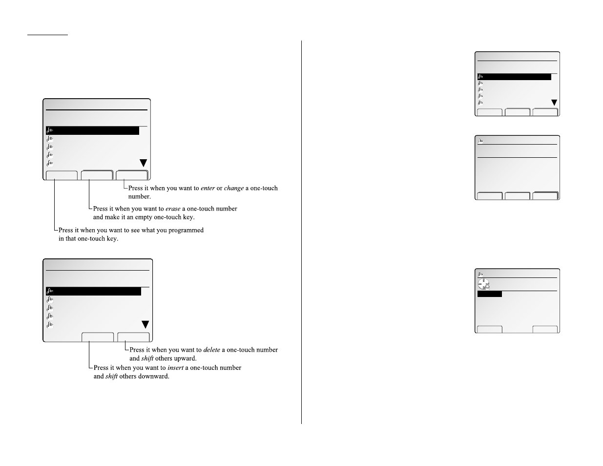 Using one-touch numbers | Muratec Fax Machine User Manual | Page 64 / 187