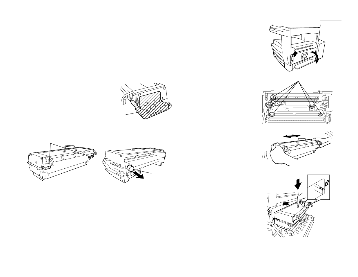 Installing the printing supplies | Muratec Fax Machine User Manual | Page 7 / 187