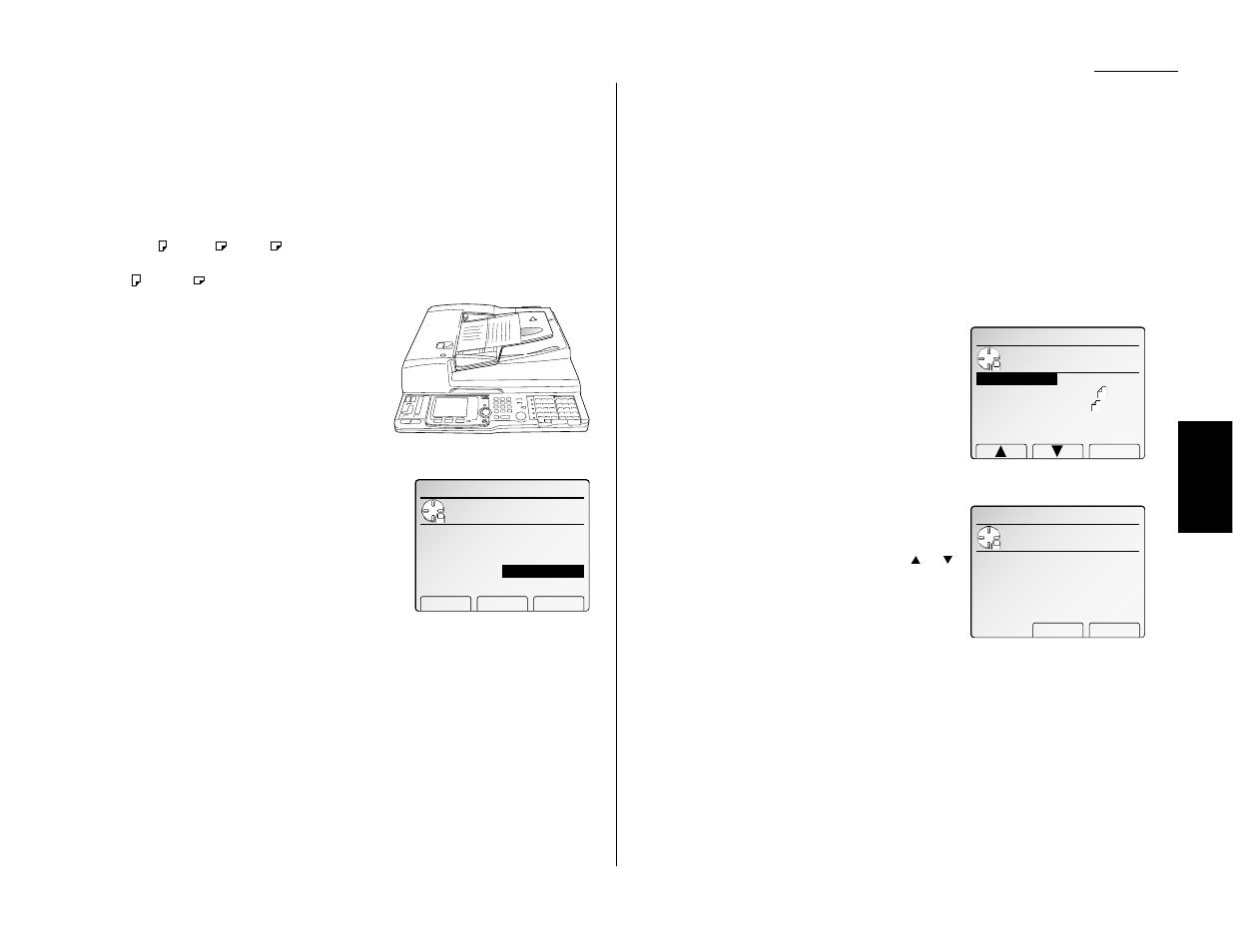 Mixed length transmission, Enlarge transmission | Muratec Fax Machine User Manual | Page 85 / 187