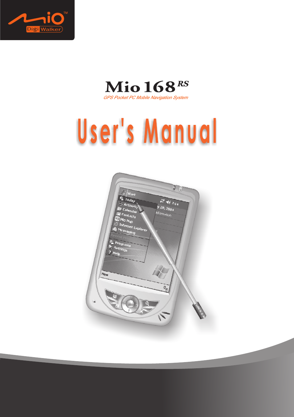 Mio 168 User Manual | 119 pages