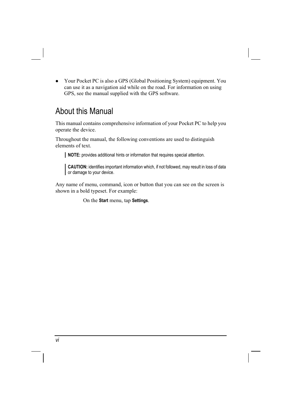 About this manual | Mio 168 User Manual | Page 8 / 119