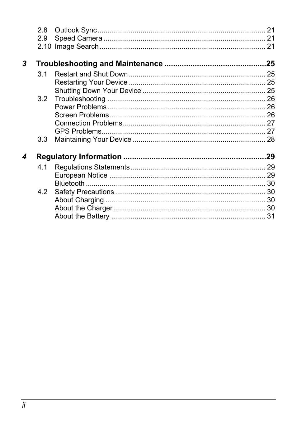 Mio Digi Walker C620t User Manual | Page 4 / 37