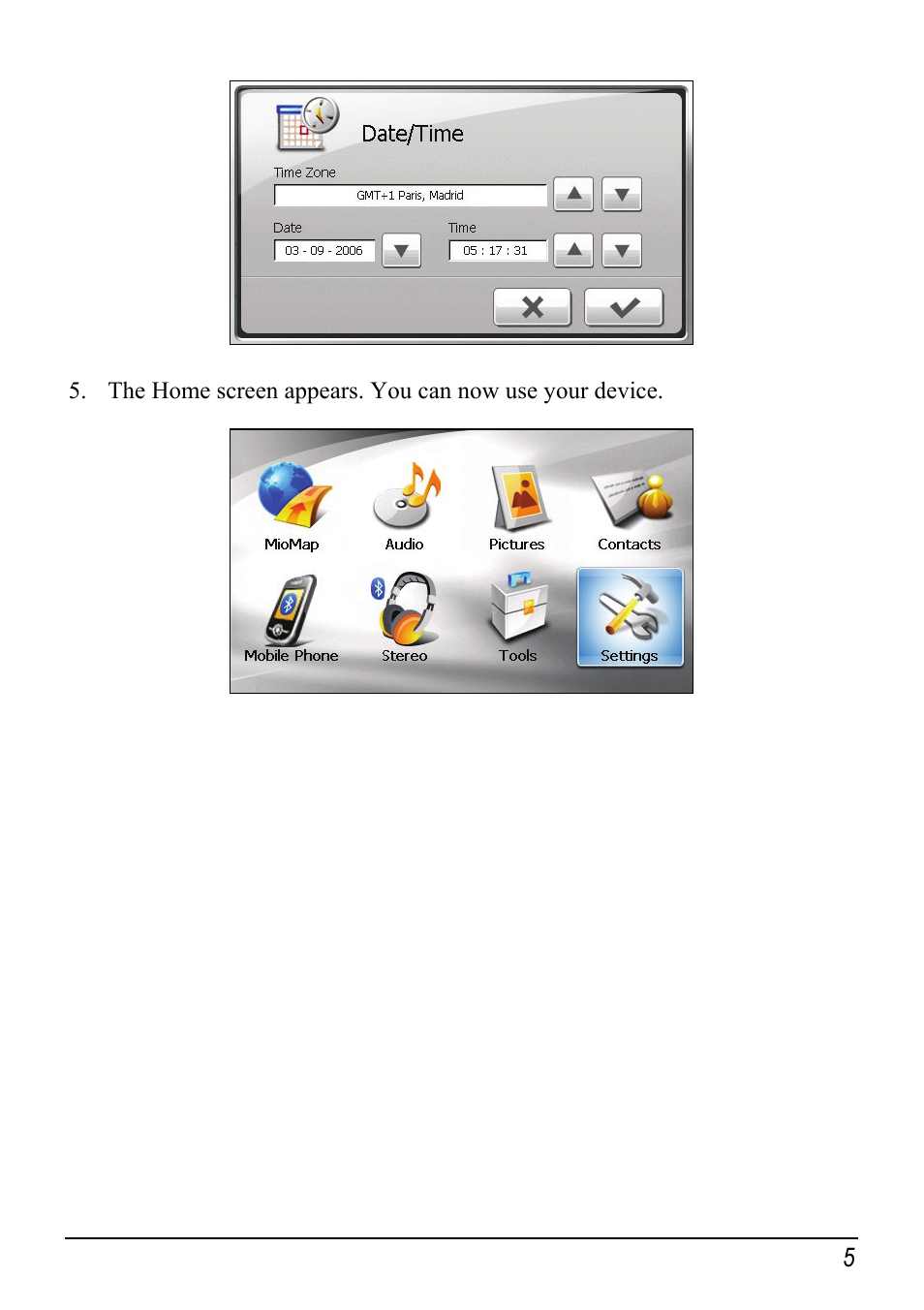Mio C520 User Manual | Page 13 / 97