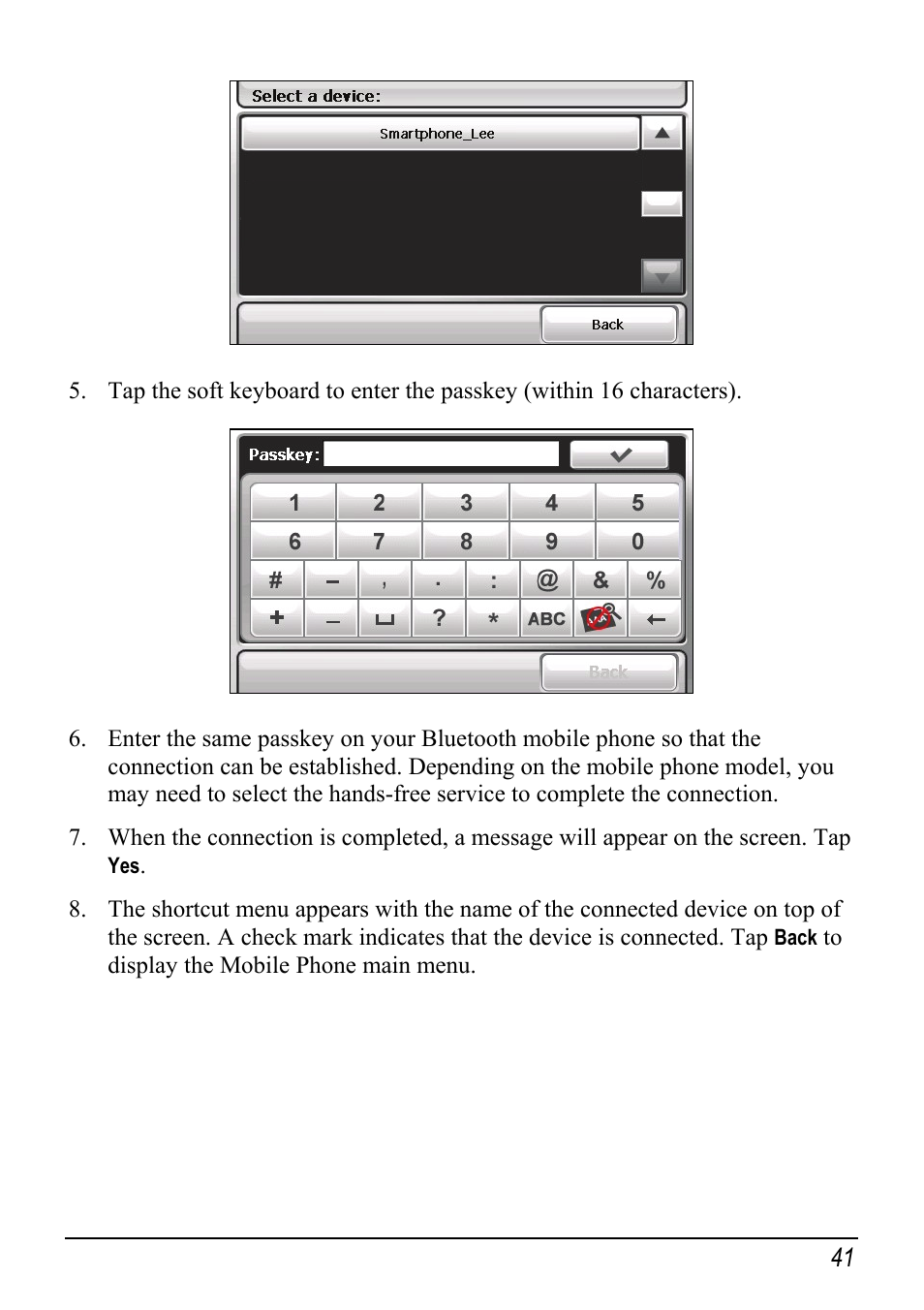 Mio C520 User Manual | Page 49 / 97