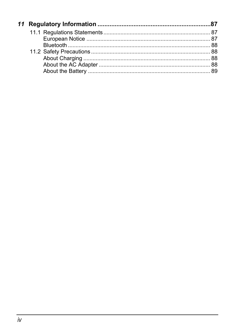 Mio C520 User Manual | Page 6 / 97