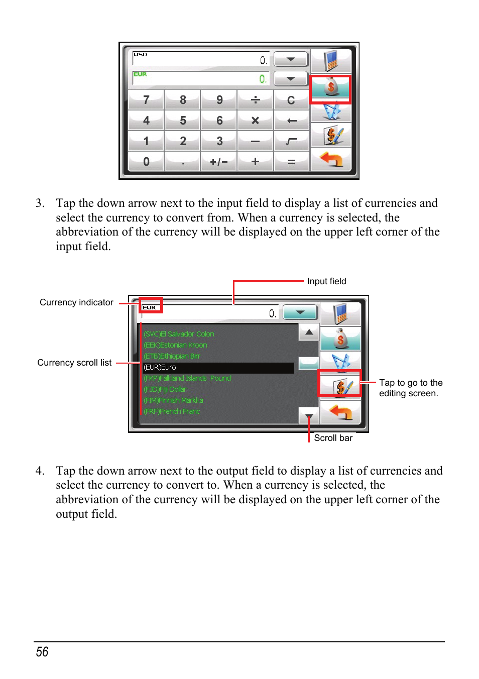 Mio C520 User Manual | Page 64 / 97