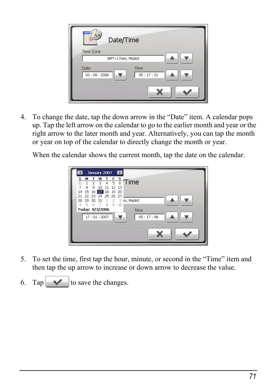 Mio C520 User Manual | Page 79 / 97