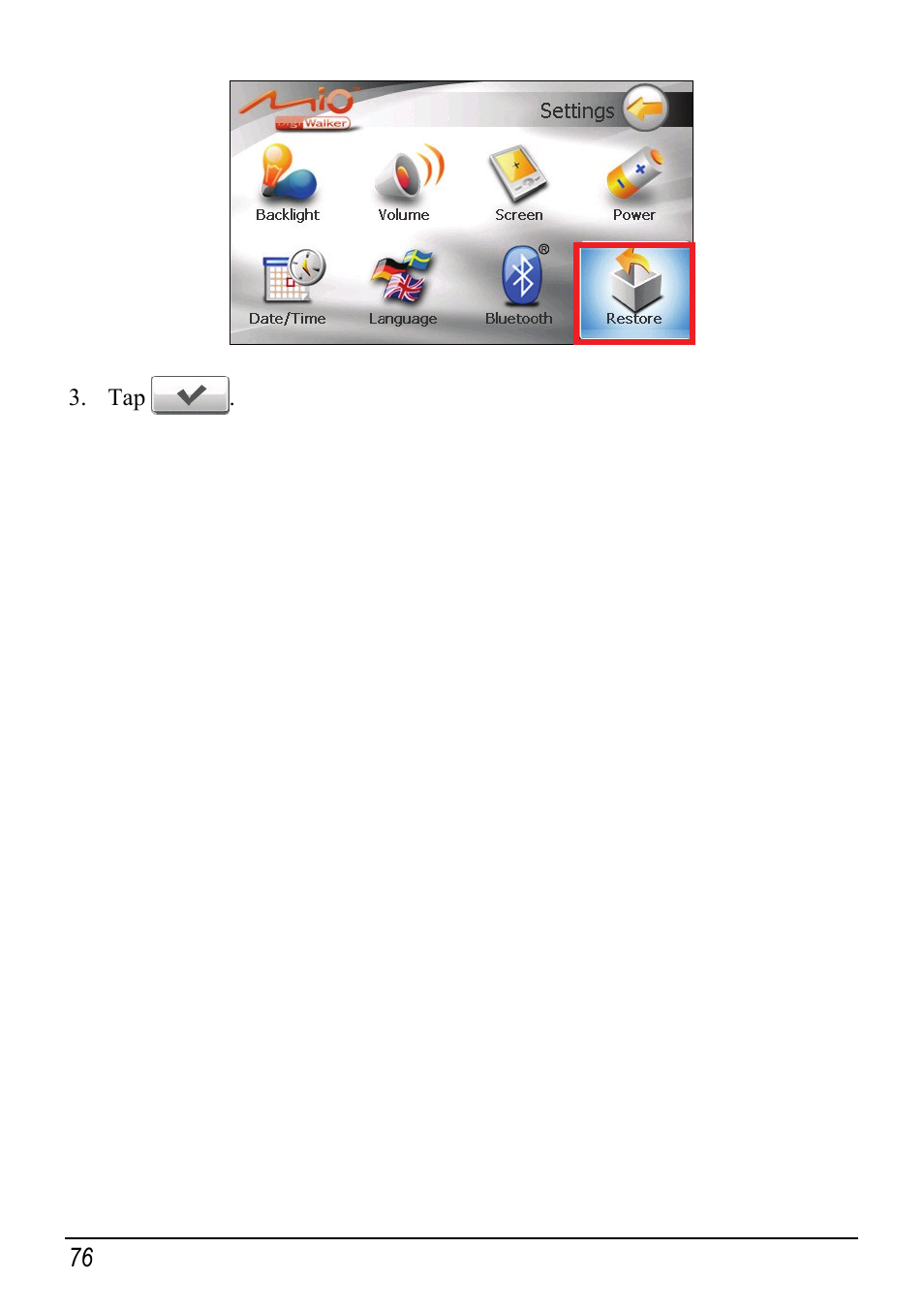 Mio C520 User Manual | Page 84 / 97