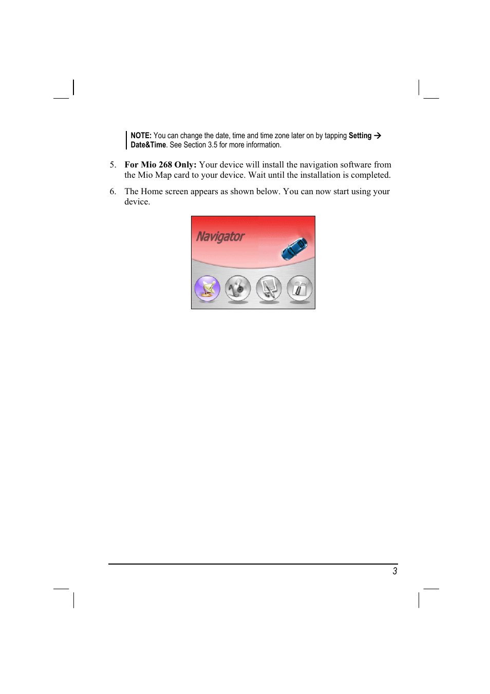 Mio 268 User Manual | Page 11 / 64