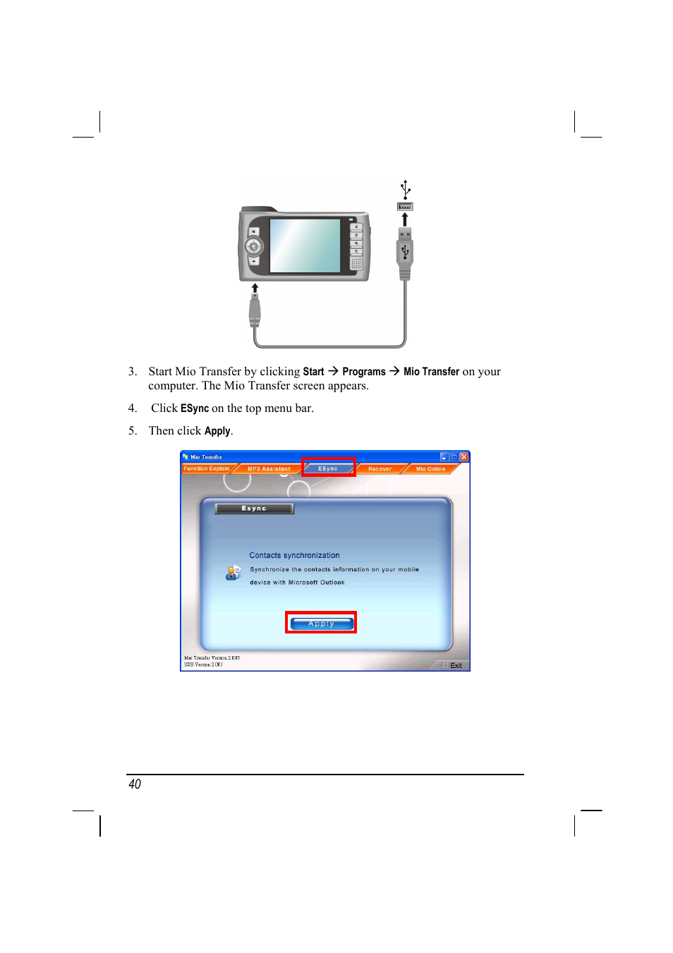 Mio 268 User Manual | Page 48 / 64