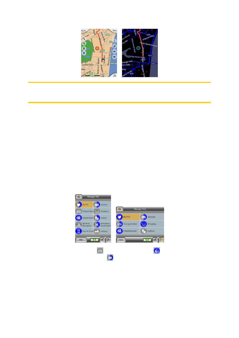 Manage poi (points of interest), 3 manage, Points of interest) | Mio A701 User Manual | Page 40 / 91
