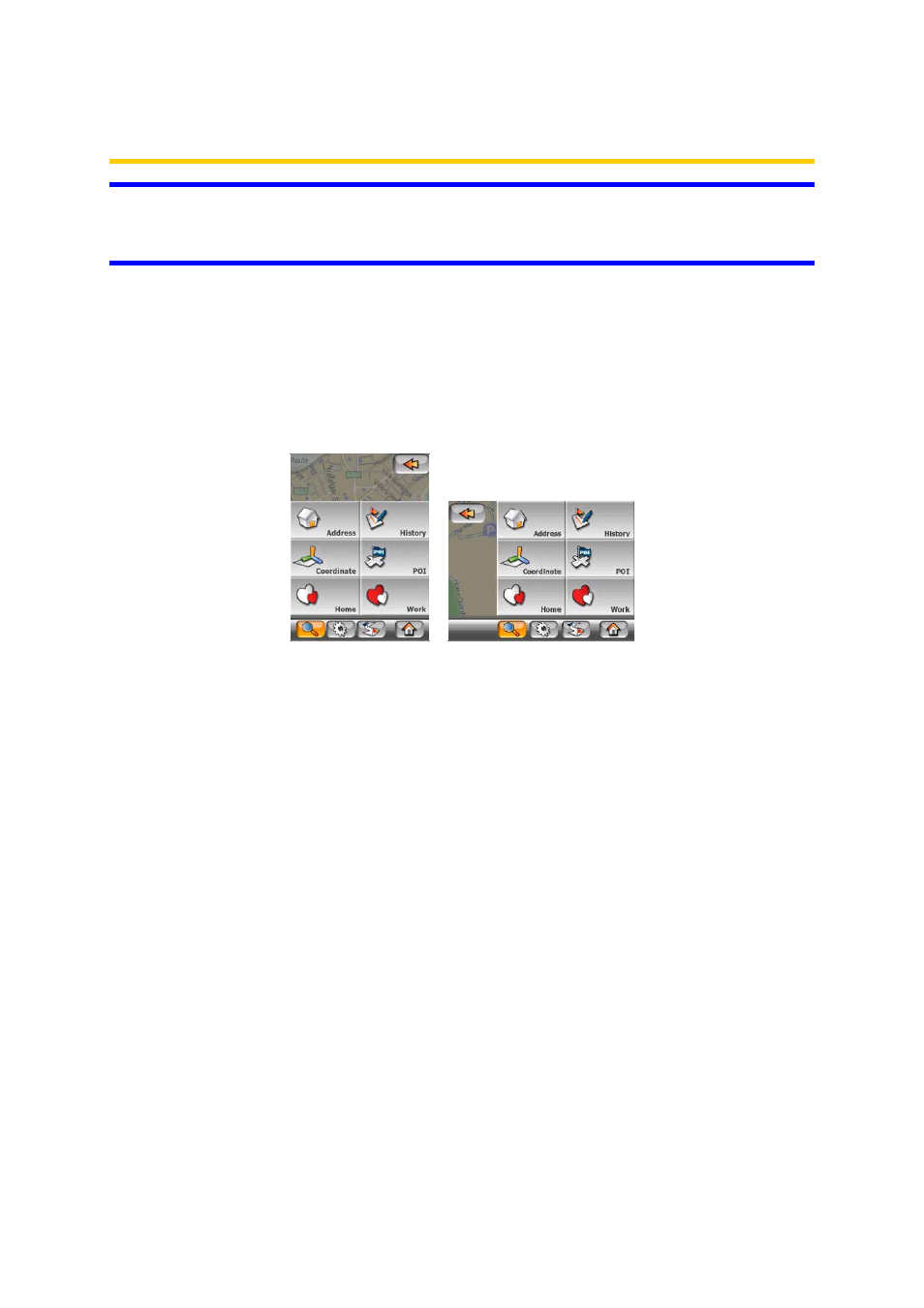 Using the find menu, Find an address, street, intersection or city, 3 using | The find menu | Mio A701 User Manual | Page 58 / 91