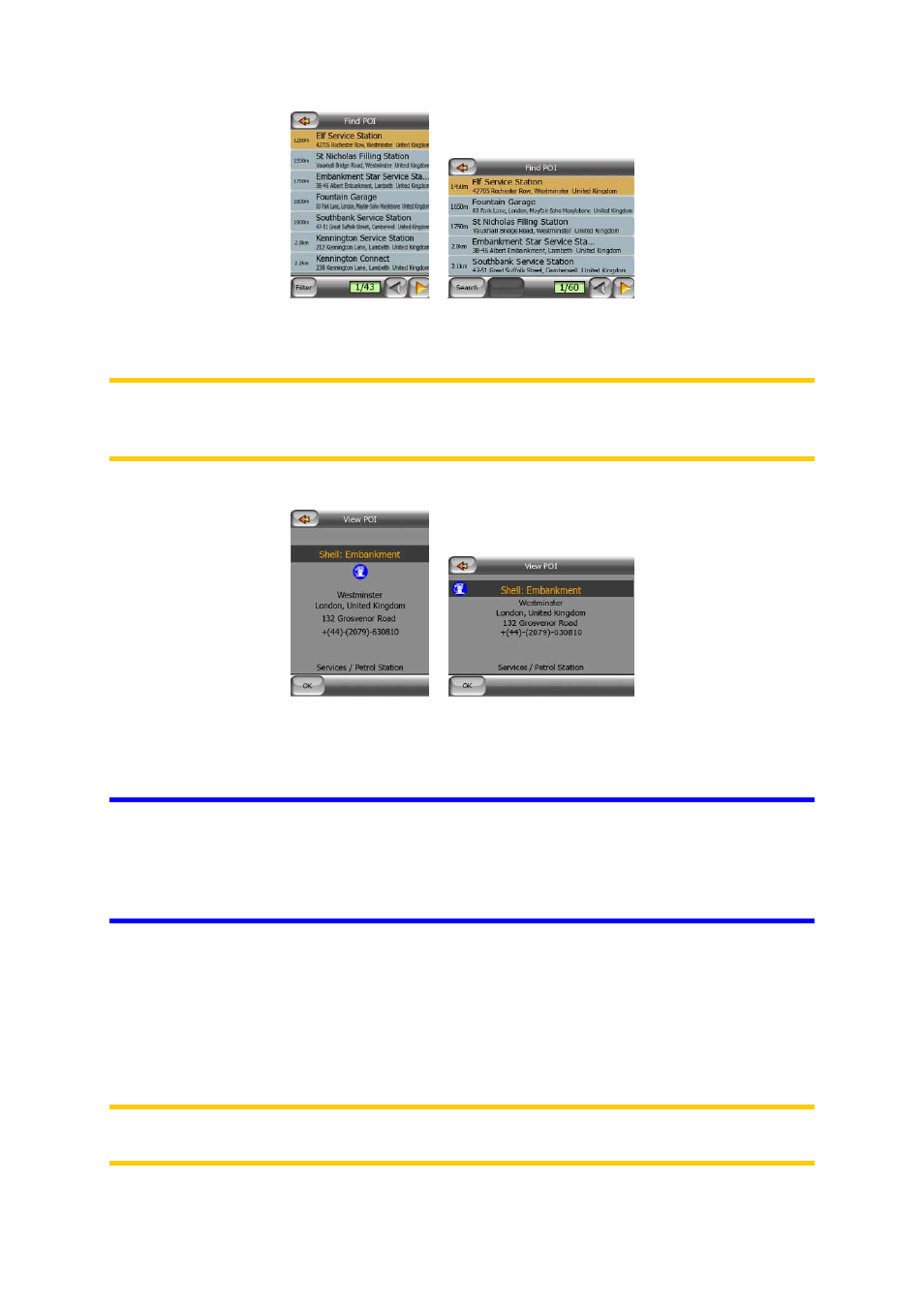 Find one of the favourites (home/work) | Mio A701 User Manual | Page 67 / 91