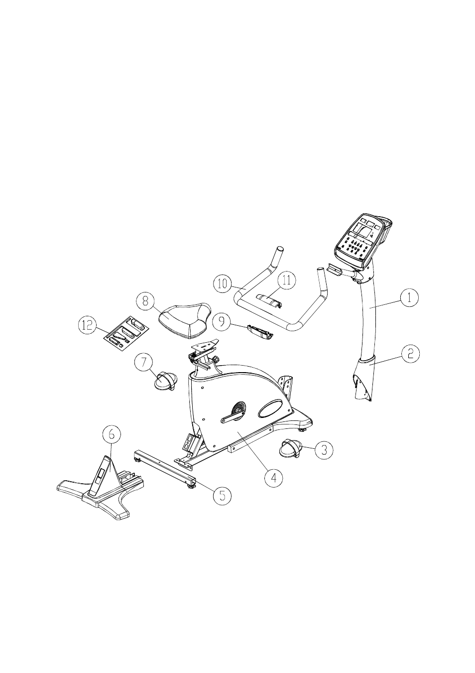 Mio Upright Bike C520U User Manual | Page 6 / 27