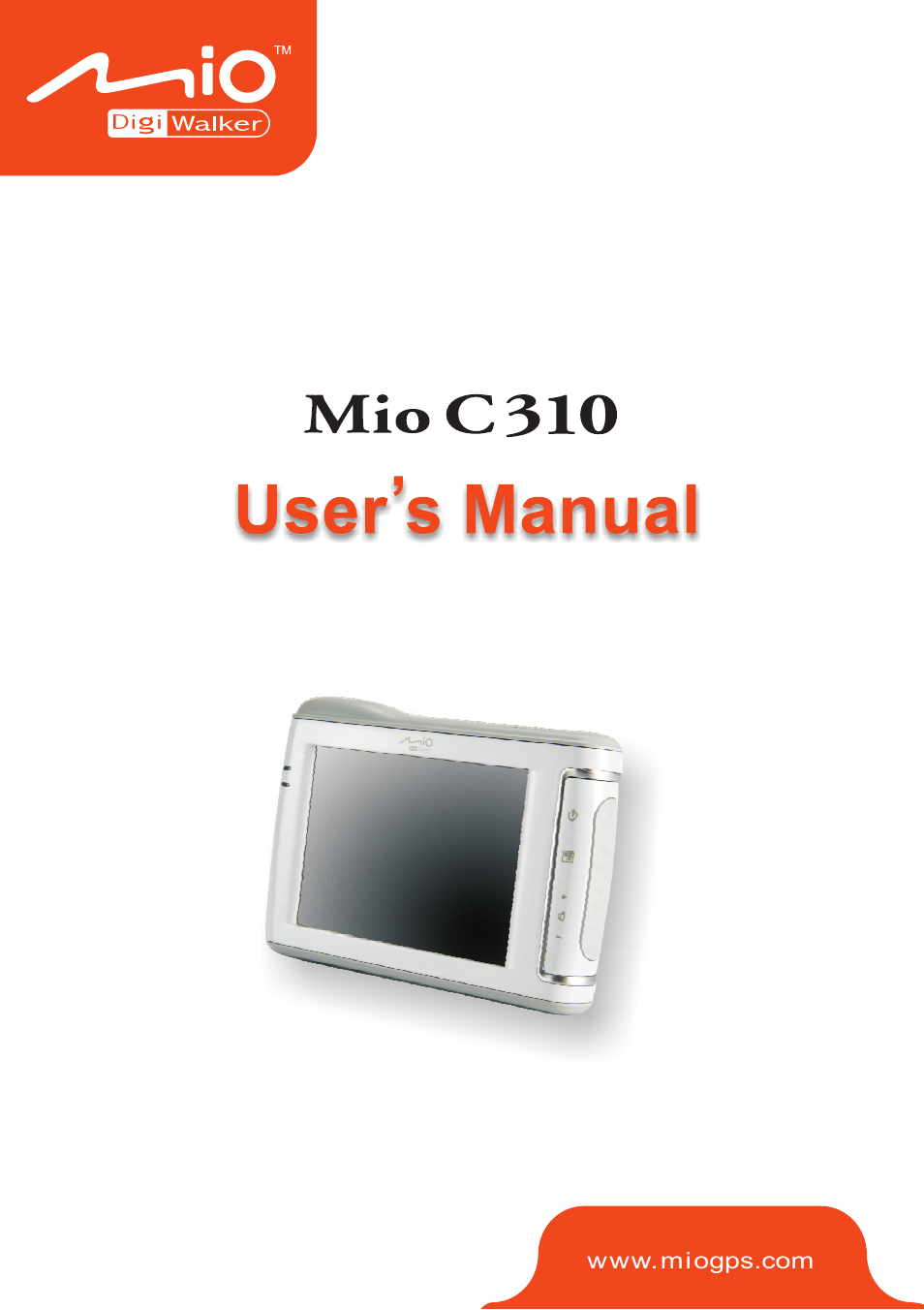 Mio C310 User Manual | 48 pages