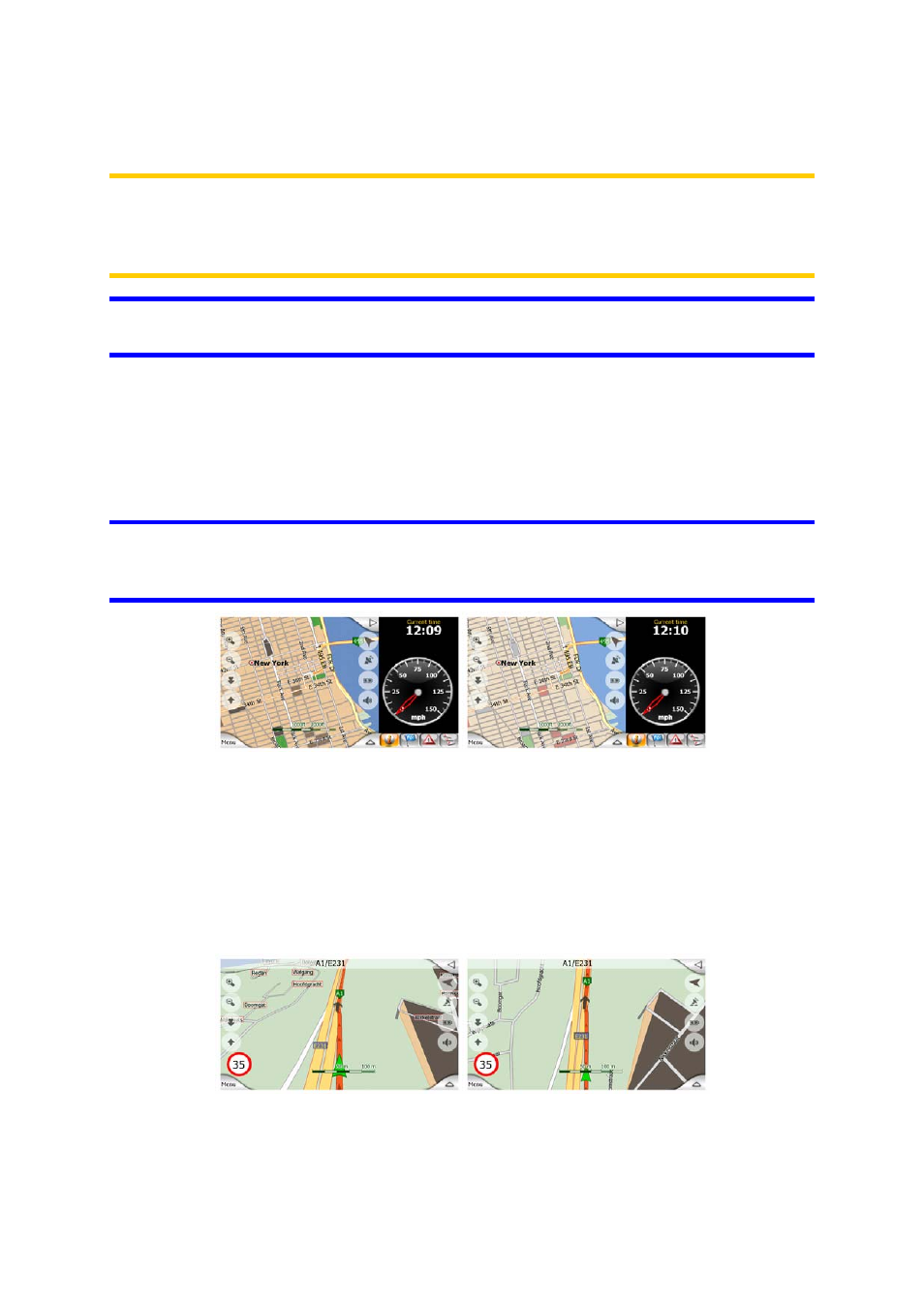 Other objects, Current position and lock-on-road | Mio MioMap v3.3 C320 User Manual | Page 20 / 93