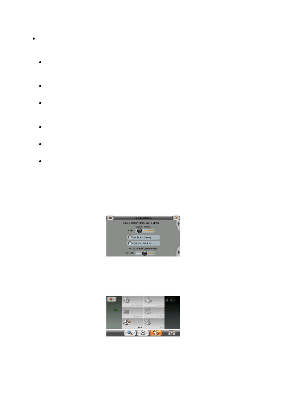 Route tab, Recalculate | Mio MioMap v3.3 C320 User Manual | Page 49 / 93