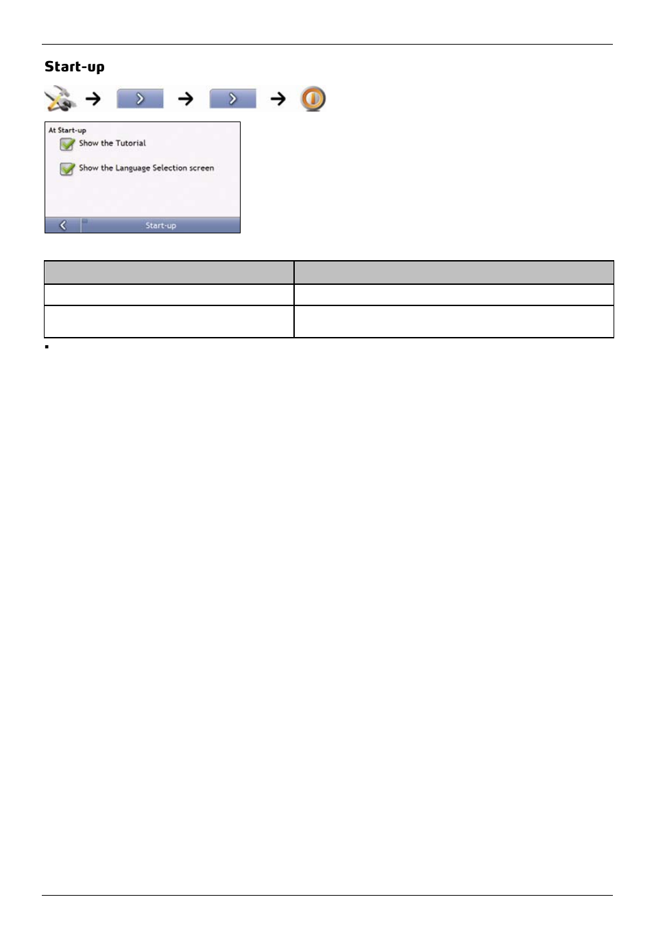 Start-up | Mio 300-Series User Manual | Page 95 / 132