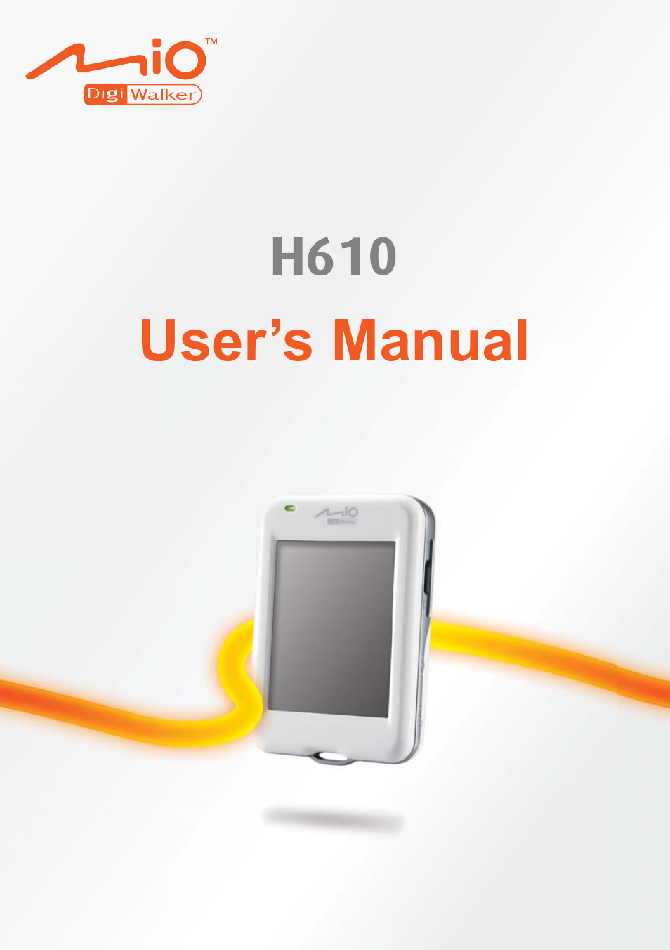 Mio H610 User Manual | 110 pages