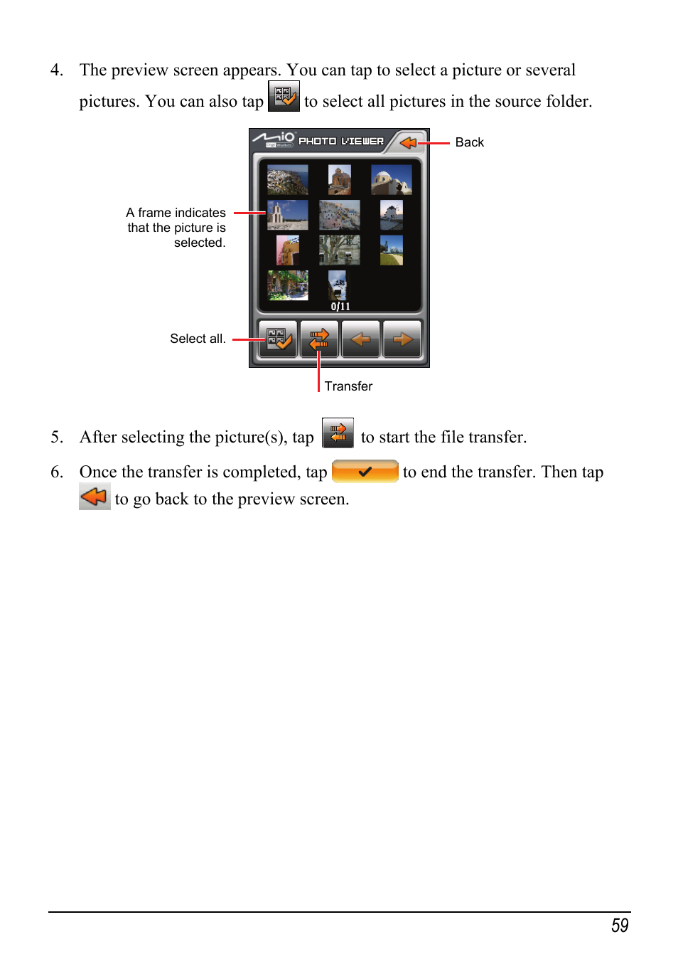 Mio H610 User Manual | Page 67 / 110