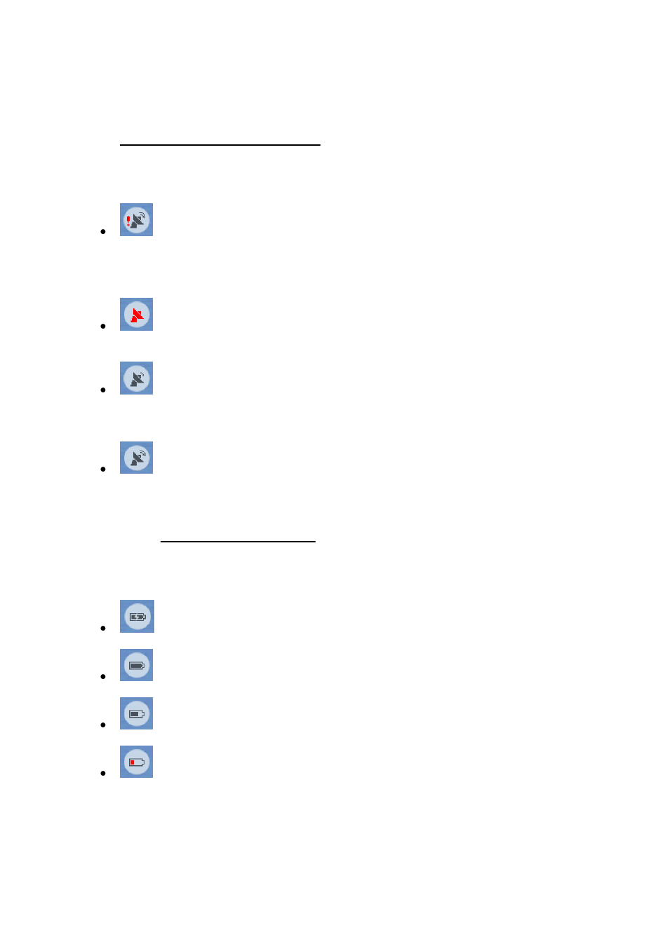 9 gps position quality (no. 11), 10 battery status (no. 12) | Mio P350 User Manual | Page 33 / 105